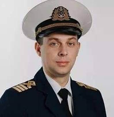 Капитан теплохода «Мустай Карим» Кайнов Сергей Васильевич